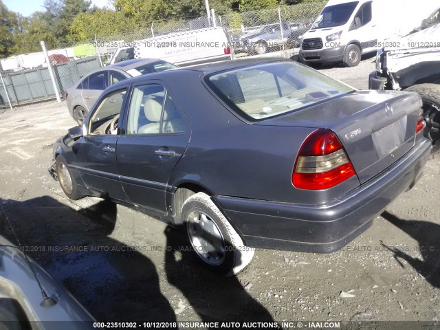 WDBHA29G6WA598883 - 1998 MERCEDES-BENZ C 280 GRAY photo 3