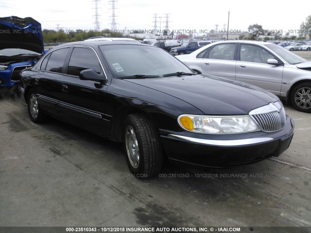 1LNHM97V92Y627437 - 2002 LINCOLN CONTINENTAL  BLACK photo 1