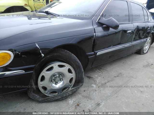 1LNHM97V92Y627437 - 2002 LINCOLN CONTINENTAL  Қара фото 6