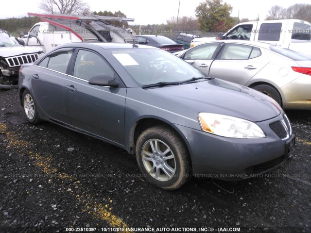 1G2ZF57B584120931 - 2008 PONTIAC G6 VALUE LEADER/BASE GRAY photo 1
