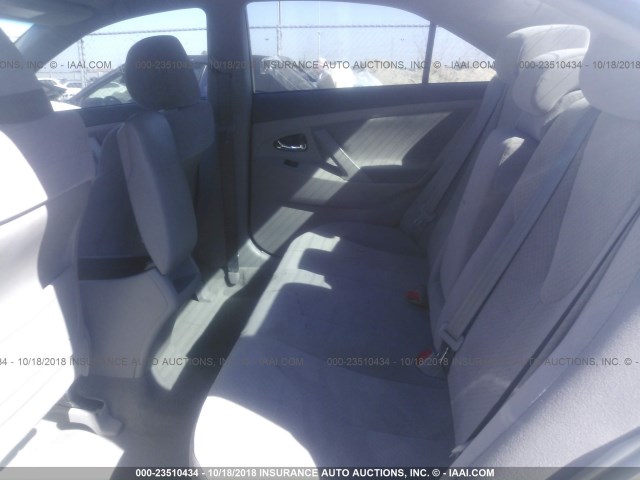 4T1BE46K98U750779 - 2008 TOYOTA CAMRY CE/LE/XLE/SE WHITE photo 8