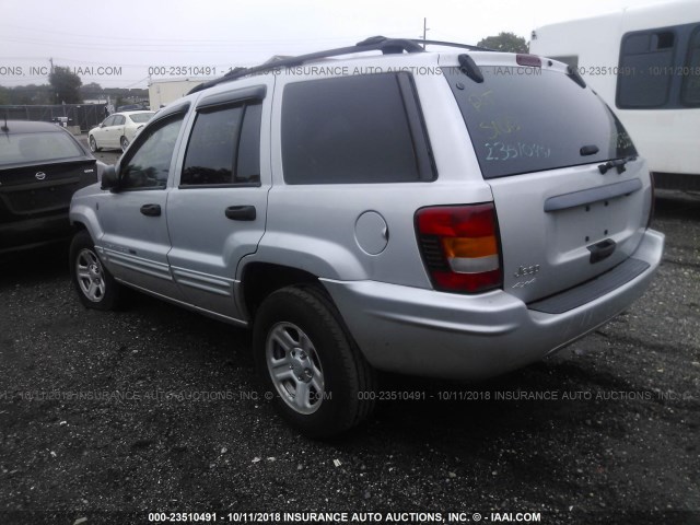 1J4GW48S84C322636 - 2004 JEEP GRAND CHEROKEE LAREDO/COLUMBIA/FREEDOM 灰色 照片 3