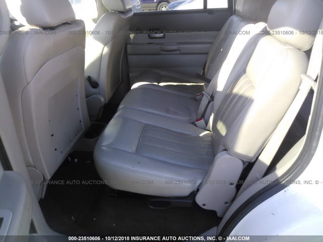 1D4HB58D75F615153 - 2005 DODGE DURANGO LIMITED WHITE photo 8