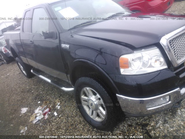 1FTPX14584NB57175 - 2004 FORD F150 Қара фото 1
