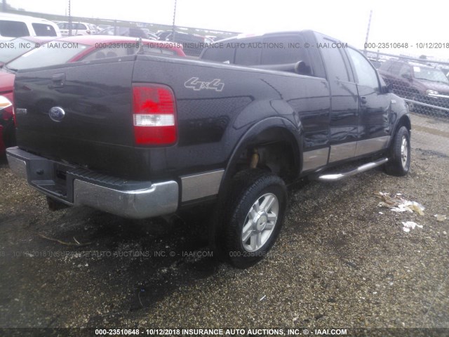 1FTPX14584NB57175 - 2004 FORD F150 Қара фото 4