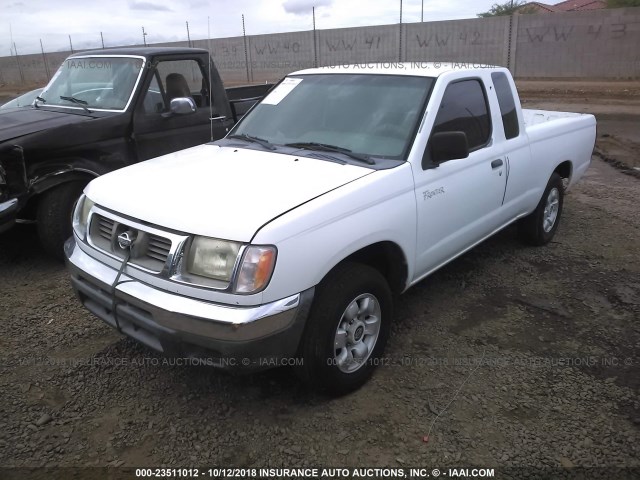 1N6DD26S9WC367994 - 1998 NISSAN FRONTIER KING CAB XE/KING CAB SE WHITE photo 2