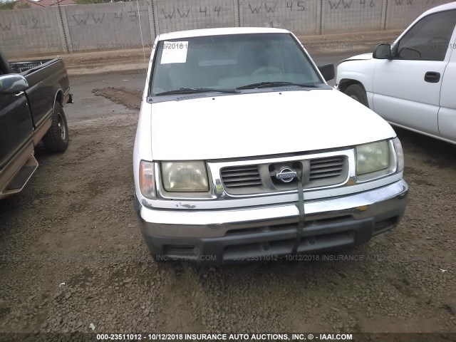 1N6DD26S9WC367994 - 1998 NISSAN FRONTIER KING CAB XE/KING CAB SE WHITE photo 6