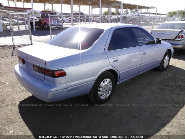 4T1BG22K4VU146573 - 1997 TOYOTA CAMRY CE/LE/XLE იასამნისფერი ფოტო 4