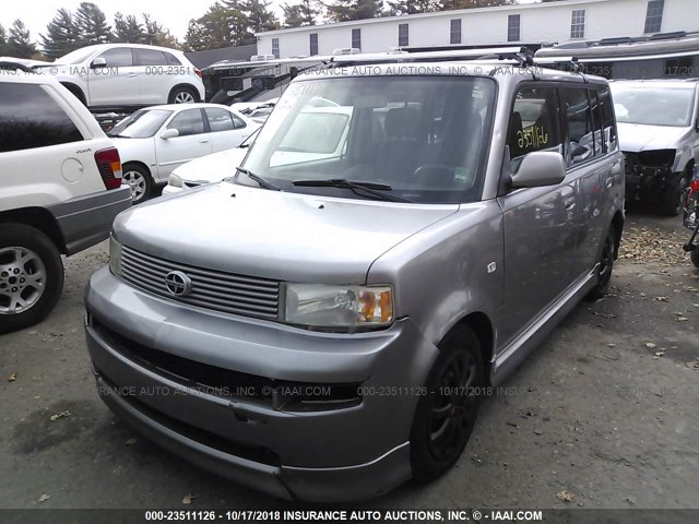 JTLKT324554020931 - 2005 TOYOTA SCION XB Сұр фото 2