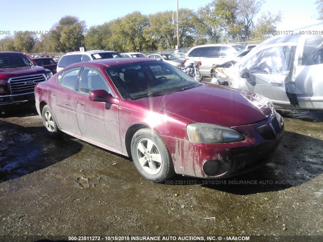 2G2WP522751343793 - 2005 PONTIAC GRAND PRIX წითელი ფოტო 1