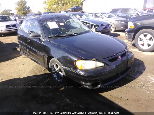 1G2NW52E43M583412 - 2003 PONTIAC GRAND AM GT BLACK photo 1