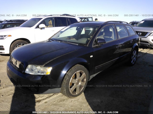 WAUVT68E23A286543 - 2003 AUDI A4 3.0 AVANT QUATTRO BLUE photo 2