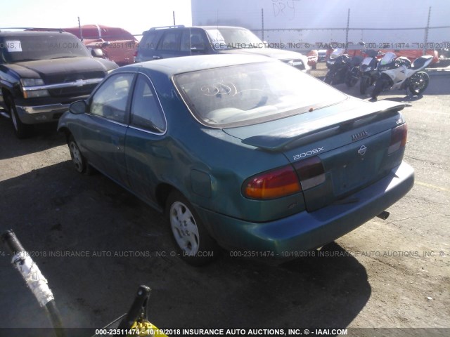 1N4AB42D5TC517213 - 1996 NISSAN 200SX SE GREEN photo 3