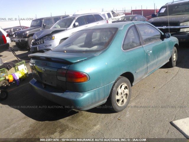 1N4AB42D5TC517213 - 1996 NISSAN 200SX SE GREEN photo 4