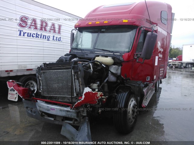 1FUJBBCK65LU78350 - 2005 FREIGHTLINER ST120 ST120 RED photo 2