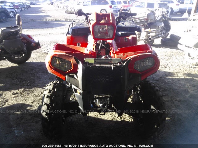 4XASEA572JA105776 - 2018 POLARIS SPORTSMAN 570 RED photo 5