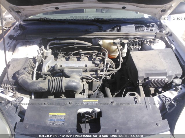 1G1ZS58F67F232500 - 2007 CHEVROLET MALIBU LS Ağ foto 10