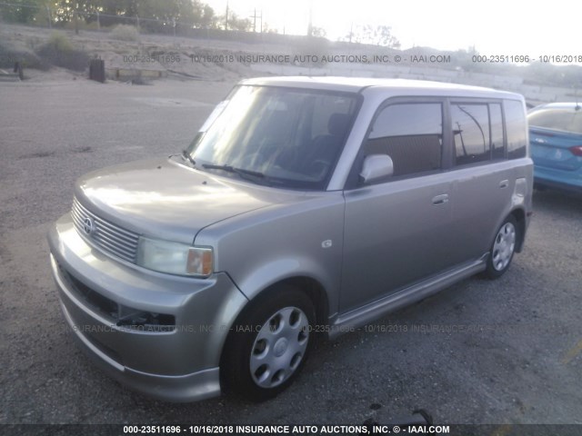 JTLKT324050217254 - 2005 TOYOTA SCION XB Сұр фото 2