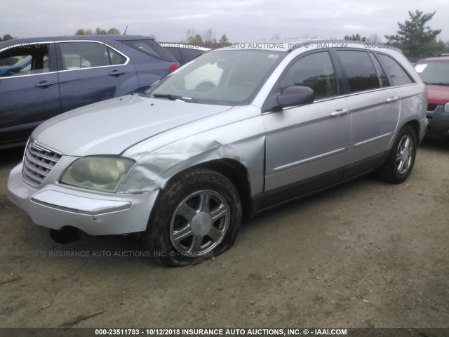 2C8GM68404R637834 - 2004 CHRYSLER PACIFICA SILVER photo 2
