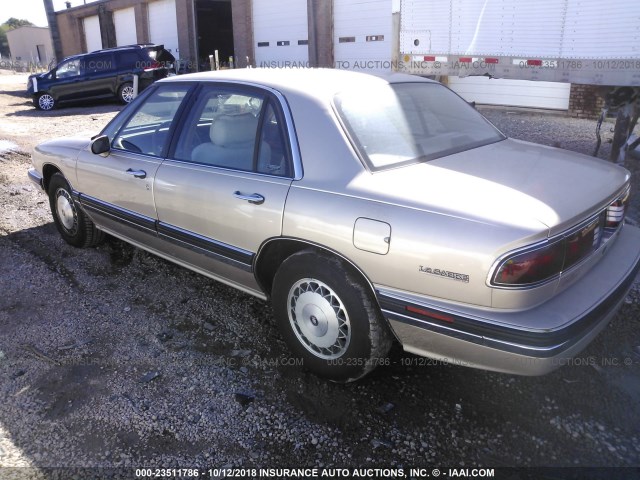 1G4HR52L3SH497025 - 1995 BUICK LESABRE LIMITED GOLD photo 3