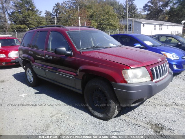 1J4GX48N44C436527 - 2004 JEEP GRAND CHEROKEE LAREDO/COLUMBIA/FREEDOM RED photo 1