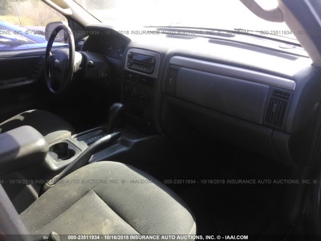 1J4GX48N44C436527 - 2004 JEEP GRAND CHEROKEE LAREDO/COLUMBIA/FREEDOM RED photo 5