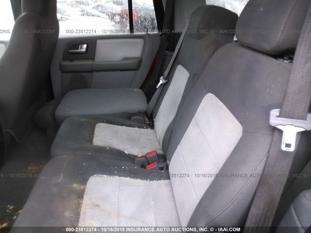 1FMPU15L44LB47188 - 2004 FORD EXPEDITION XLT RED photo 8