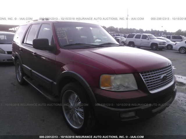 1FMPU15565LB02224 - 2005 FORD EXPEDITION XLT RED photo 1
