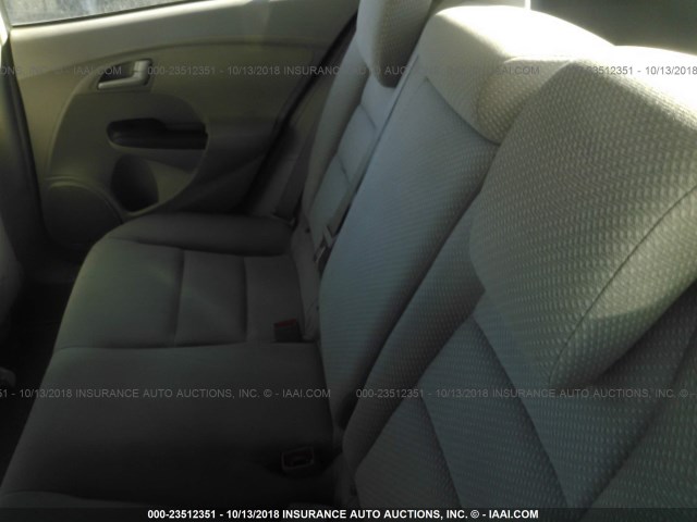 JHMZE2H33ES000183 - 2014 HONDA INSIGHT GRAY photo 8