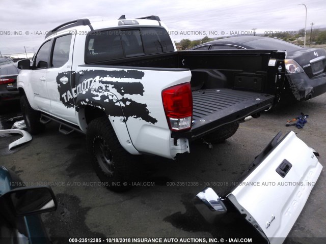 3TMCZ5AN4HM084715 - 2017 TOYOTA TACOMA DBL CAB/SR/TRDSPT/OR/PRO Ақ фото 3