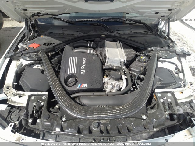 WBS8M9C50G5D31706 - 2016 BMW M3 თეთრი ფოტო 10