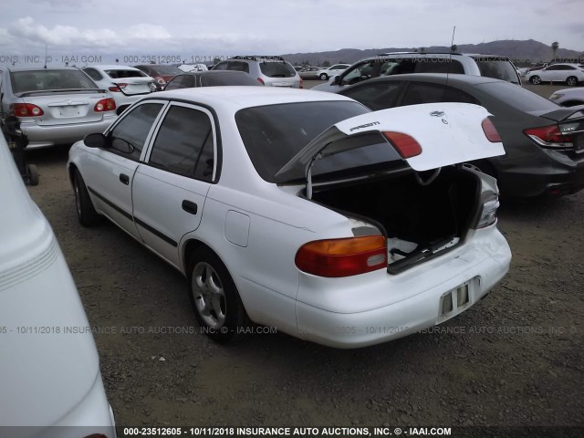 1Y1SK52832Z410143 - 2002 CHEVROLET GEO PRIZM LSI WHITE photo 3