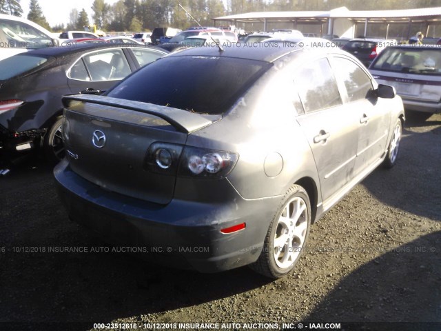 JM1BK323671744315 - 2007 MAZDA 3 S BLUE photo 4