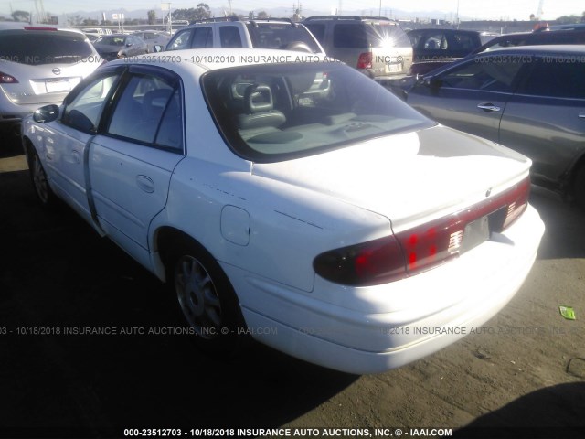 2G4WB52K3W1441100 - 1998 BUICK REGAL LS WHITE photo 3