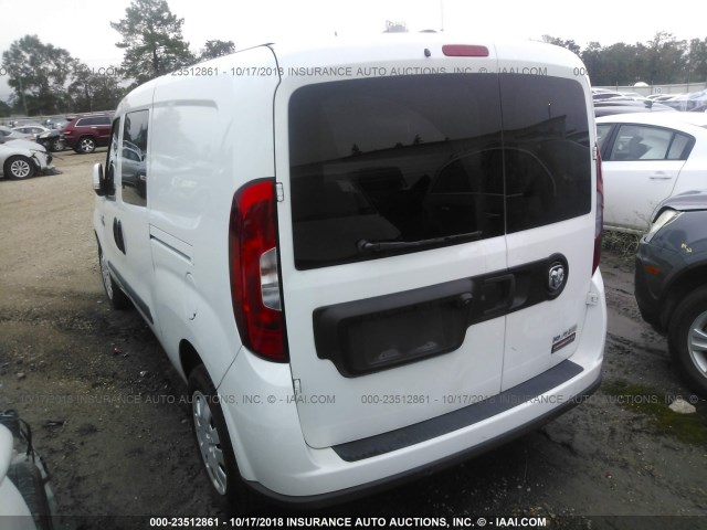 ZFBERFBT8G6B15092 - 2016 RAM PROMASTER CITY SLT WHITE photo 3