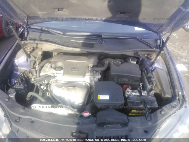4T1BF1FK1GU527503 - 2016 TOYOTA CAMRY LE/XLE/SE/XSE 蓝色 照片 10