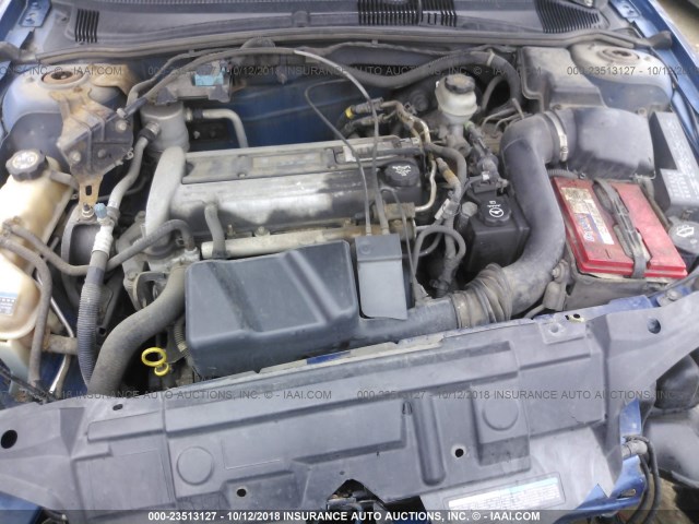 1G1JF52FX37248164 - 2003 CHEVROLET CAVALIER LS BLUE photo 10