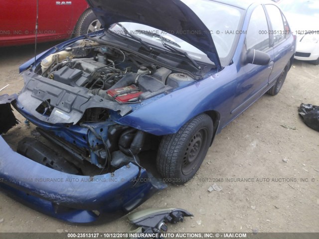 1G1JF52FX37248164 - 2003 CHEVROLET CAVALIER LS BLUE photo 2