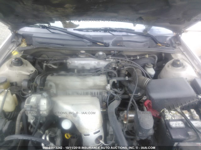 4T1BG22K71U815932 - 2001 TOYOTA CAMRY CE/LE/XLE 金色 照片 10