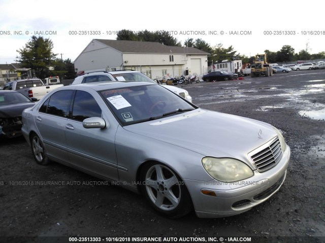 WDBNG70J85A436436 - 2005 MERCEDES-BENZ S 430 SILVER photo 1