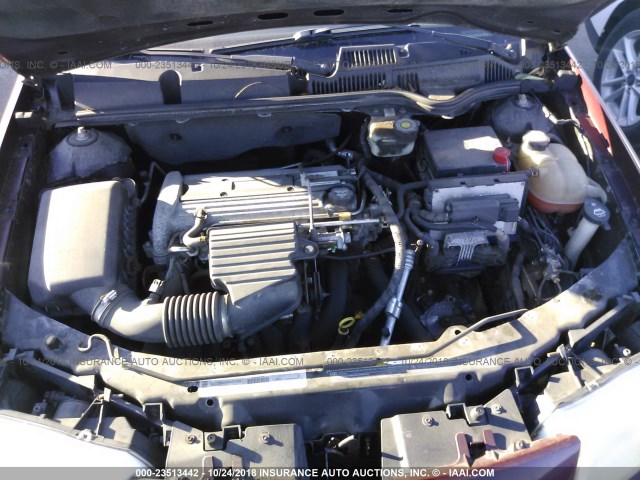 1G8AJ52F43Z104260 - 2003 SATURN ION LEVEL 2 勃艮第红 照片 10