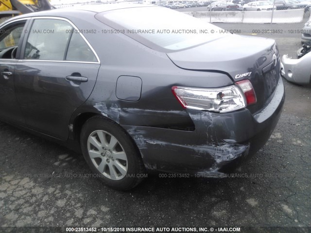 4T1BE46K67U621140 - 2007 TOYOTA CAMRY NEW GENERAT CE/LE/XLE/SE GRAY photo 6