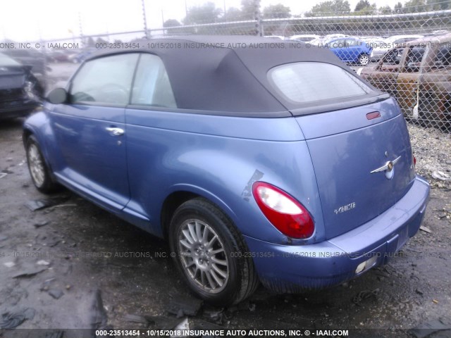 3C3HY75S77T538551 - 2007 CHRYSLER PT CRUISER GT BLUE photo 3