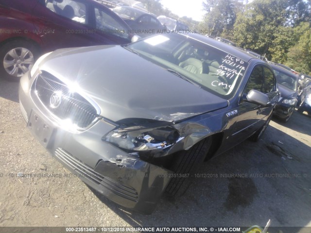 1G4HD57246U249541 - 2006 BUICK LUCERNE CXL GRAY photo 2