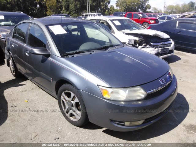 1G8AL54F24Z199913 - 2004 SATURN ION LEVEL 3 GRAY photo 1