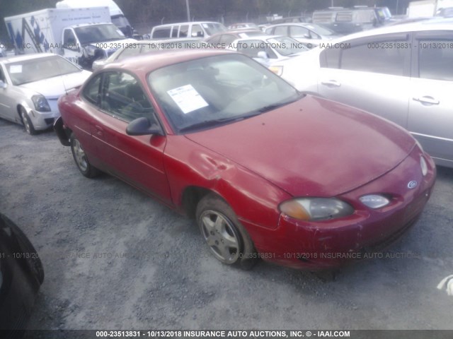 3FAKP1133WR272639 - 1998 FORD ESCORT ZX2/SPORT RED photo 1