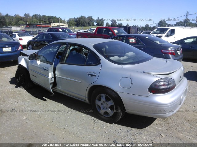 1G2WK52J72F224779 - 2002 PONTIAC GRAND PRIX SE 银色 照片 3