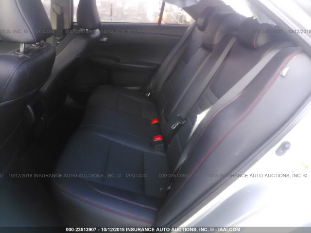 4T1BF1FKXGU217365 - 2016 TOYOTA CAMRY LE/XLE/SE/XSE SILVER photo 8