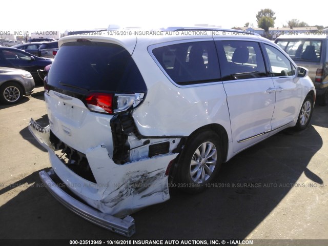 2C4RC1BG4JR269379 - 2018 CHRYSLER PACIFICA TOURING L თეთრი ფოტო 4