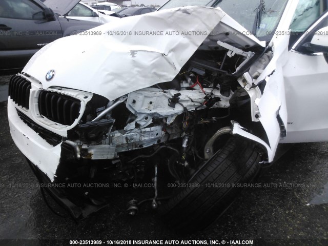 5UXKR0C56F0K69665 - 2015 BMW X5 XDRIVE35I WHITE photo 6